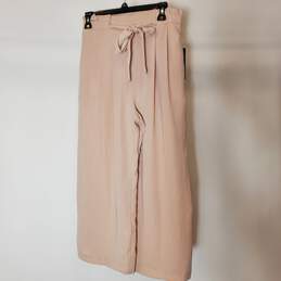 Zara Women Pink Wide Leg Dress Pants Small NWT