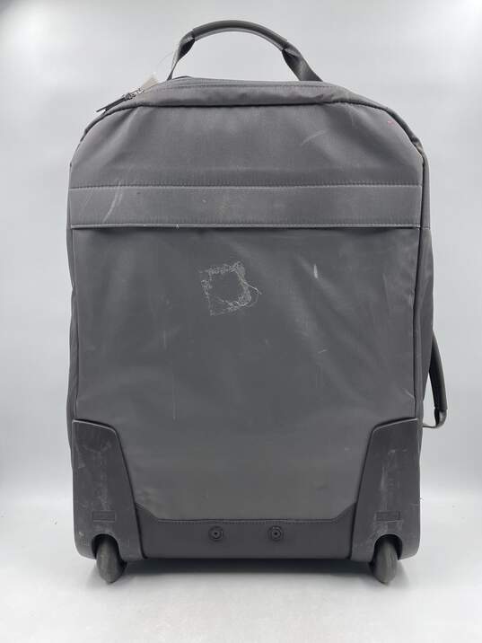 Authentic Tumi Gray Nylon Carry On Luggage image number 2