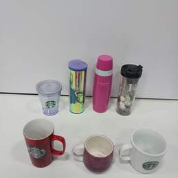 Starbucks Cups & Tumblers Assorted 7pc Lot