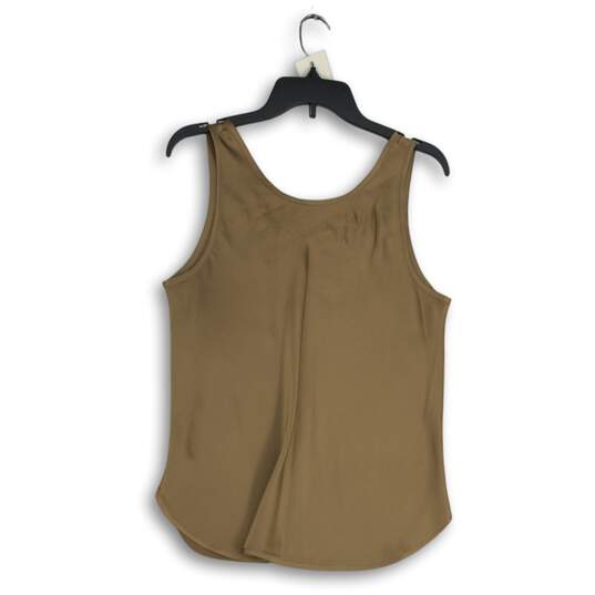 NWT Vince Womens Brown Scoop Neck Sleeveless Tank Top Size Medium image number 2