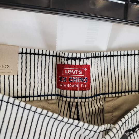 Levi's Men's Striped Chino Short SZ 30 NWT image number 4