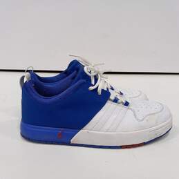 Jordan Men's Blue & White Sneakers Size 9.5