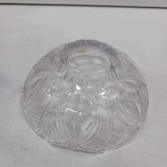 8.5" Crystal Clear Providence Lead Free Glass Bowl image number 5