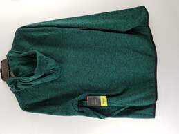 Xersion Men Green Fleece Athletic Sweater M alternative image