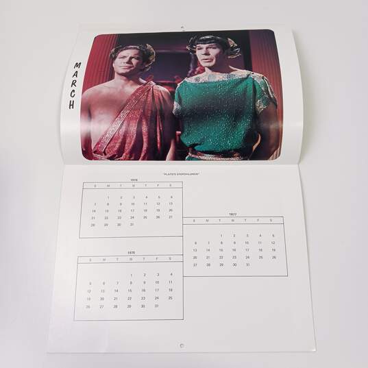 2 Star Trek Vintage Calendars - 1986/1976 image number 3