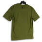 NWT Mens Green Short Sleeve Crew Neck Side Slit Pullover T-Shirt Size M image number 2