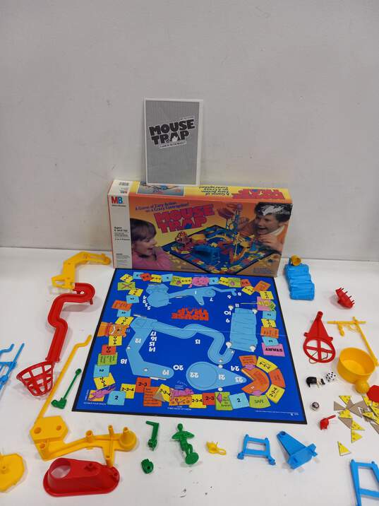 Milton Bradley Mouse Trap Board Game IOB image number 1