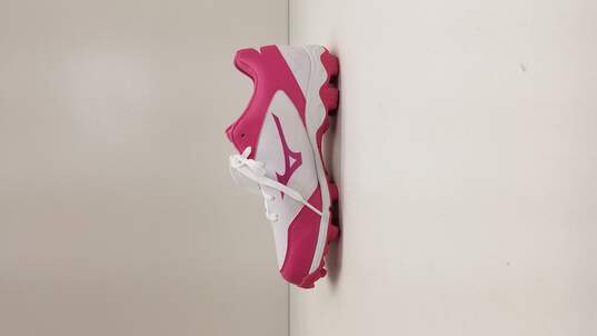 Mizuno Women's 9-Spike Advanced Finch Franchise 7 White Pink image number 2
