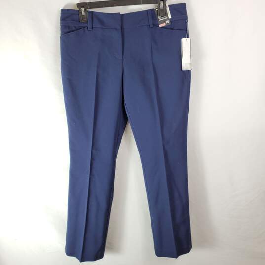 New York & Company Women Blue Dress Pants Sz 10 NWT image number 4