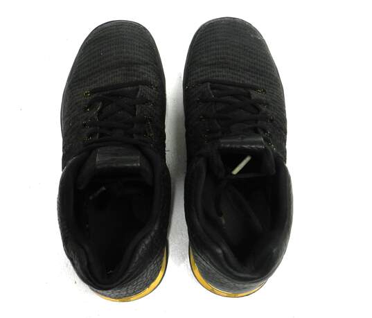 Jordan 31 Low Black Gold Men's Shoe Size 10 image number 2