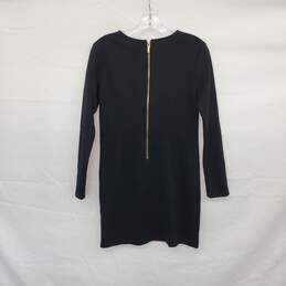 MICHAEL Michael Kors Magenta & Black Midi Shift Dress WM Size 4P NWT alternative image