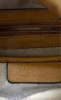 Michael Kors Fulton Tan Leather Shoulder Tote Bag image number 4