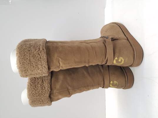 Guess Womens Suede Winter Boots No Size image number 3