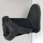 Bearpaw Suede Solid Black Boots US Women's 6 image number 1