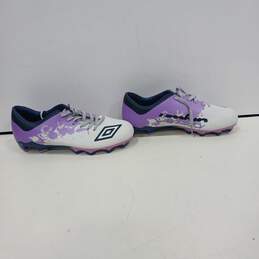 Umbro Women's Club 4.0 Navy Blue, Purple, Pink, And White Cleats Size 8 alternative image