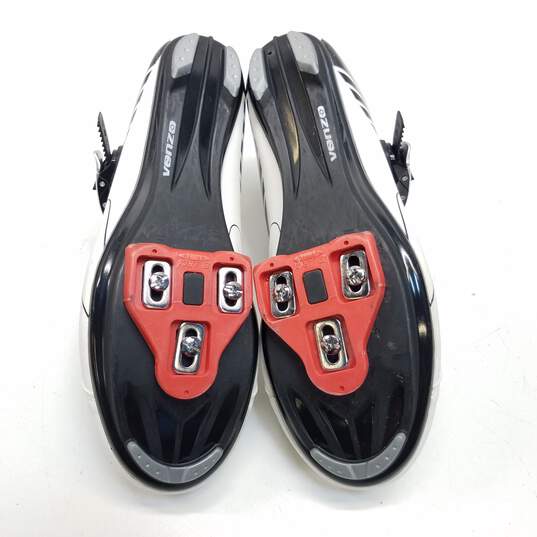 Venzo Men's White & Black Cycling Shoes Size 8 image number 6