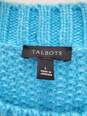 Talbots Women Oversized Cable Crew Sweater Size-L used image number 3