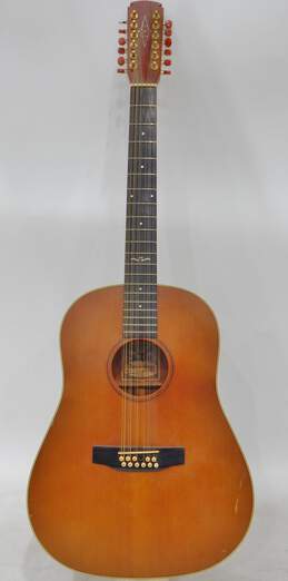 VNTG Alvarez Brand 5037 Model Wooden 12-String Acoustic Guitar
