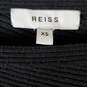 Reiss Women Black Rib Knit One-Shoulder Sweater XS image number 4