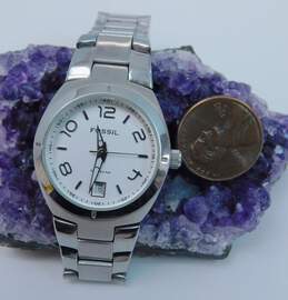 2 - Women's Fossil Stainless Steel Analog Quartz Watches alternative image