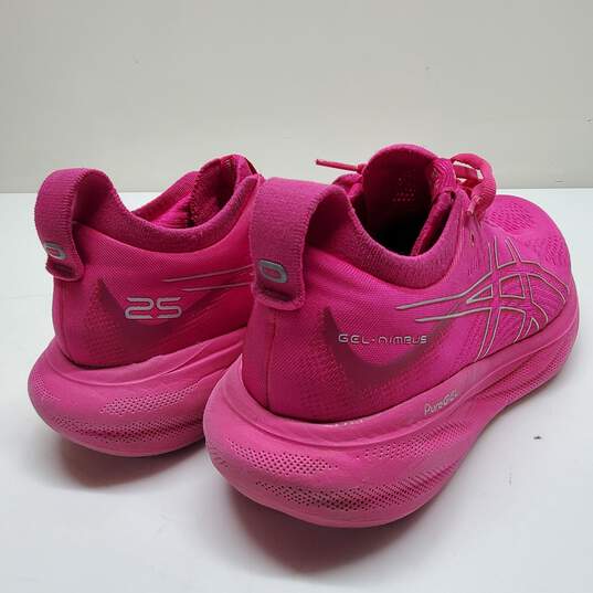 Asics Gel-Nimbus 25 Pink Sneakers Size 9 image number 3