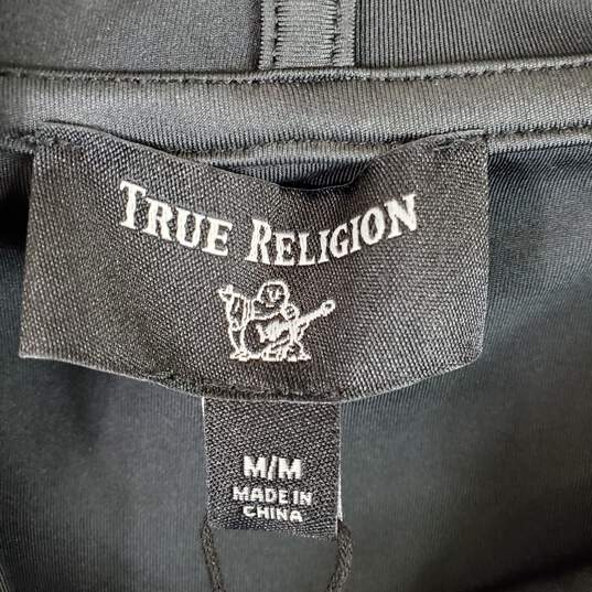 True Religion Women Black LA Pullover Hoodie M NWT image number 3