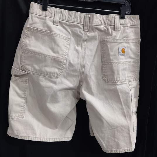 Men’s Carhartt Relaxed Fit Cargo Shorts Sz 34 image number 2