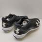 Under Armour Men's Ignite Low ST Metal Cleats Black 9 image number 4