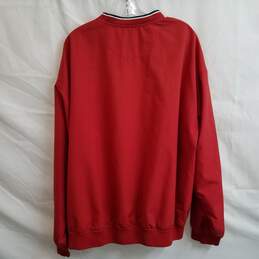 Red water resistant Cardinals pullover men's XL alternative image