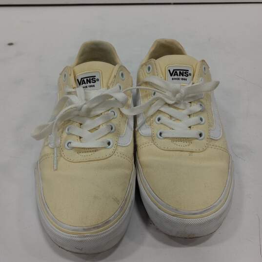 Vans Women's Canvas Yellow Sneakers Size 7 image number 2