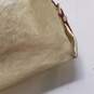 Dooney & Bourke Gold Leather Large Hobo Shoulder Tote Bag image number 8
