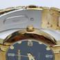 Elgin Diamond 39mm Case Unisex Gold Tone Stainless Steel Quartz Watch image number 6