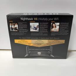 Netgear Nighthawk X6 Tri-Band WiFi Router 3.2Gbps (Open Box) alternative image