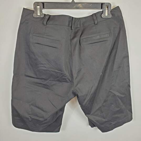 Michael Kors Women Black Chino Shorts Sz 10 image number 2