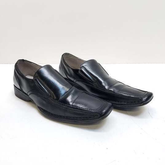 Steve Madden Black Leather Lining Men's Loafer Size 9 image number 3