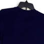 NWT Womens HL8500 Blue Graphic Short Sleeve Crew Neck Pullover T-Shirt Sz S image number 4
