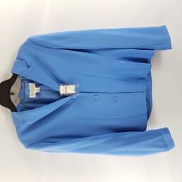 Annex Women Light Blue Suit Jacket 16 NWT