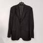 Womens Black Notch Lapel Single-Breasted Formal Blazer Size X-Large image number 1