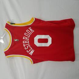 Nike Authentic #0 Russell Westbrook Houston Rockets jerseys Size XL alternative image