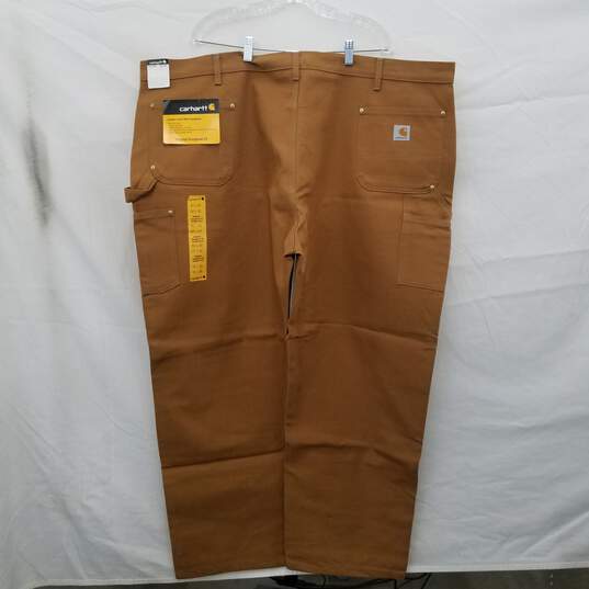 Buy the Carhartt Double-Front Work Dungarees NWT Size 50x30