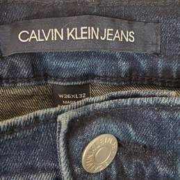 Calvin Klein Men Dark Blue Straight Jeans Sz W36 L32 NWT alternative image