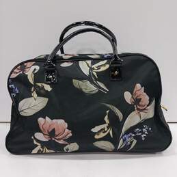 Bebe Rolling Duffle Carry On Bag Floral Design alternative image