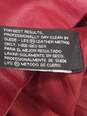 Worthington Red Leather Jacket Women's Size L image number 5
