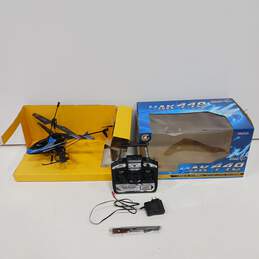Haktoys HAK 448 4 Channel 15" RC Helicopter w/ Built-In Gyro