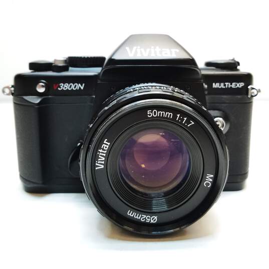 Vivitar V3800N 35mm SLR Camera with Lens image number 3