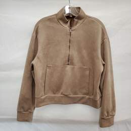 Tahari WM's Polyester Out Shell Beige Pullover Jacket Size M