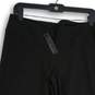 NWT The Limited Womens Black Flat Front Elastic Waist Pull-On Cropped Pants Sz 4 image number 3