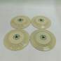 Longaberger Pottery Woven Traditions 10" Ivory Dinner Plate Set of 4 image number 3