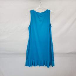 Tommy Bahama Turquoise Scoop Neck Midi Tank Dress WM Size M NWT alternative image