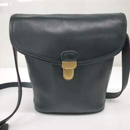 Vintage Coach Leatherware Green Leather Bucket Bag alternative image